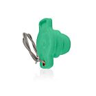 Leviton 18P21-UG Pb Green Male Panel Protective Cap Ball Nose