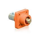 Leviton 18R23-UO 18 Series Male Orange Receptacle