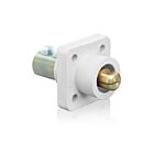 Leviton 18R23-UW 18 Series Male White Receptacle