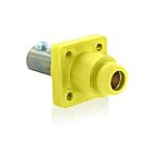 Leviton 18R24-UY 400A Yellow Receptacle