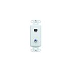Leviton 40659-w White Telephone/Video Insert
