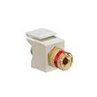 Leviton 40833-BIR Snap-In Bind Post Jack