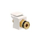 Leviton 40833-BTE Bind Post Snap-In Adp