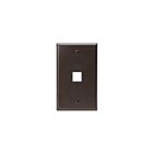 Leviton 41080-1BP Single-Gang Quickport Wallplate