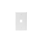Leviton 41080-1WP Single-Gang Quickport Wallplate