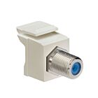 Leviton 41084-FIF Feedthrough Quickport F-Connector