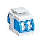 Leviton 41086-SLW Duplex Lc Adapter