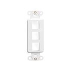 Leviton 41643-W Decora Wallplate