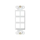 Leviton 41646-W Decora Wallplate