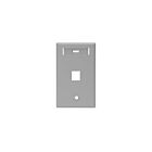 Leviton 42080-1GS Single-Gang Quickport Wallplate