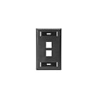 Leviton 42080-2ES Single-Gang Quickport Wallplate