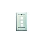 Leviton 43080-1l3 Stainless Steel Wallplate