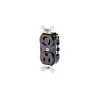 Leviton lev-4792 Black Receptacle Outlet
