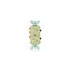 Leviton 5241-i Ivory Combination Switch