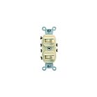 Leviton 5243-t Light Almond Combination Switch