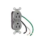 Leviton 5262-LGY 15A 125V Receptacle