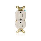 Leviton 5262-SGT 15A 125V Duplex Receptacle