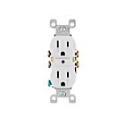 Leviton 5320-WCP 15A 125V Receptacle