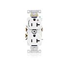 Leviton 5362-S1W 20A 125V Duplex Receptacle