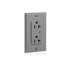 Leviton 5380-GY 20A 125V Receptacle