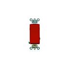 Leviton 5623-2r Red Rocker Switch