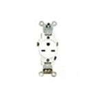 Leviton 5651-W 15A 250V Receptacle
