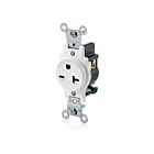 Leviton 5821-W 20A 250V Receptacle