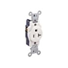 Leviton 5891-W 20A 125V Receptacle