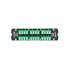 Leviton 5F100-S4V Sdx Shuttered Lc Fiber Adapter Plate