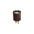 Leviton lev-61 Brown Lampholder Adapter
