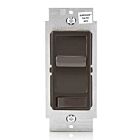 Leviton 6674-P0B Single Pole 600W 150W CFL/LED Slide Dimmer