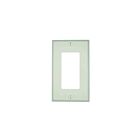 Leviton 80401-ni Ivory Decora Wallplate With Grid