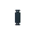 Leviton 80414-e Black Blank Wallplate