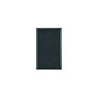 Leviton 80714-e Black Wallplate 1 Gangs