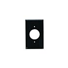 Leviton 80720-e Black Wallplate 1 Gangs