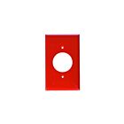 Leviton 80720-r Red Wallplate 1 Gangs