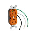 Leviton 8200-LIG 15A 125V Receptacle