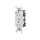 Leviton 8200-PLW 15A 125V Receptacle