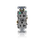 Leviton 8300-HGY 20A 125V Receptacle