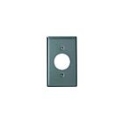 Leviton 84004-40 Stainless Steel Single Receptacle Wallplate