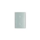 Leviton 84119-40 Silver Wallplate 1 Gangs
