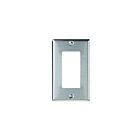 Leviton 84401-40 Stainless Steel Decora Wallplate