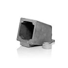 Leviton BX60-M Gray 60 Amp Metallic Back Box