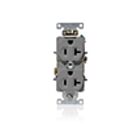 Leviton C5362-GY 20A 125V Receptacle