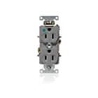 Leviton C8200-GY 15A 125V Receptacle