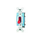 Leviton 1203-plr Red Toggle Switch
