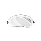 Leviton DAR60-S1W 13W 6" LED Gimbal Recessed Light