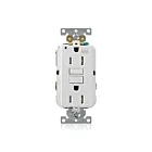 Leviton G5262-WTW 15A, 20A Feed-Through 125V Receptacle