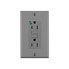 Leviton GFNT1-HGG 15A, 20A Feed-Through 125V Receptacle