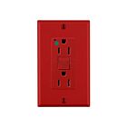 Leviton GFNT1-HGR 15A, 20A Feed-Through 125V Receptacle